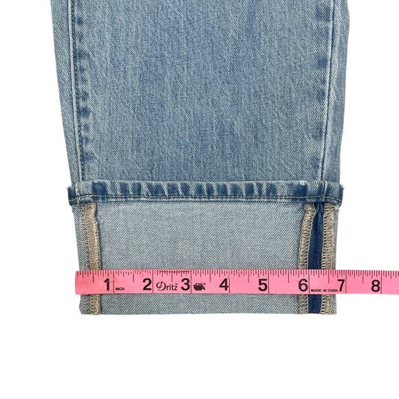 Talbots Everyday Relaxed Jean Cuffed Selene Wash Size 10 Petite Classic Casual - Picture 11 of 14